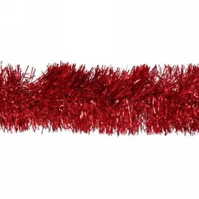 Мишура 2 м 9 см «Сияние», Красный