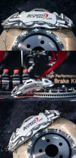 Усиленная тормозная система Inspeed для Lynk&Co 03 Рестайлинг 2023+ Линк Тормоза Суппорт Тормозные диски Колодки