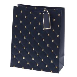 GAEM Пакет подарочный M (бумага 210г/м2, блок 12шт), L26 W12 H32 см, 8в.