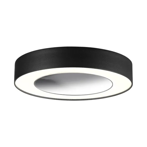 359277 OVER NT23 326 черный Светильник накладной светодиодный IP20 LED 18W 85-265V 1350Лм 3000К MIRROR
