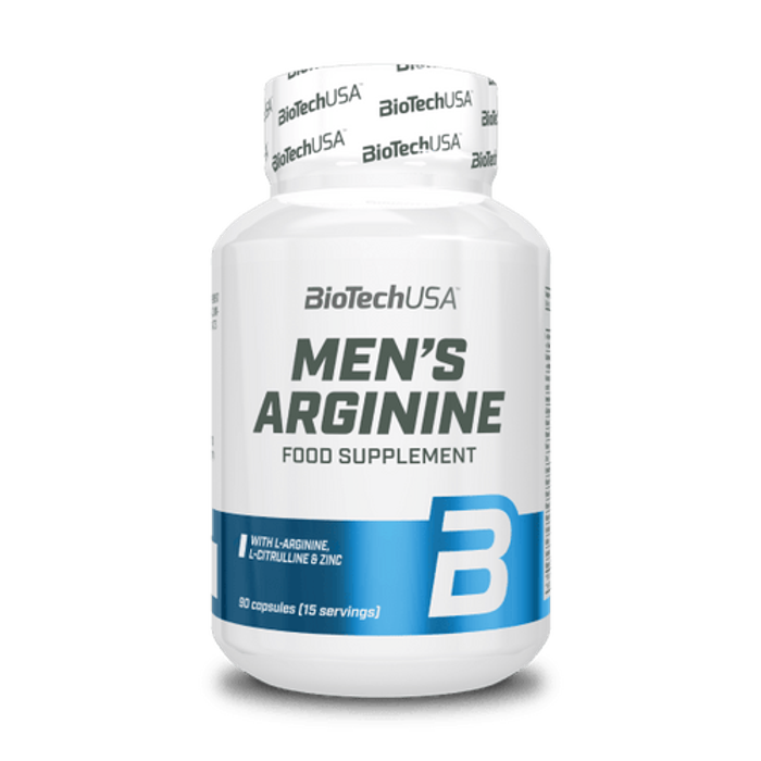 Аргинин для мужчин, Men`s Arginine, BioTechUSA, 90 капсул