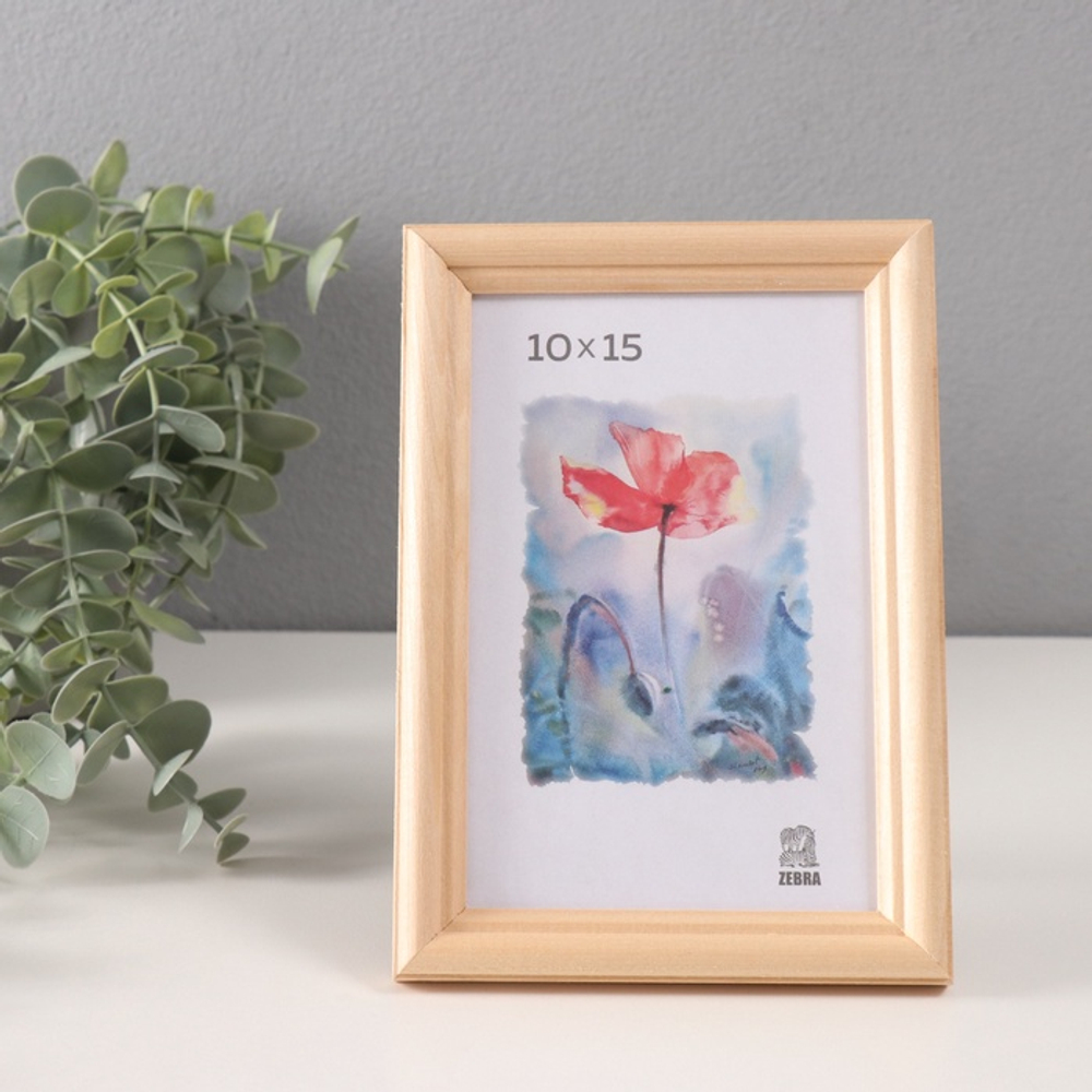 Фоторамка дерево 10х15 см, дерево