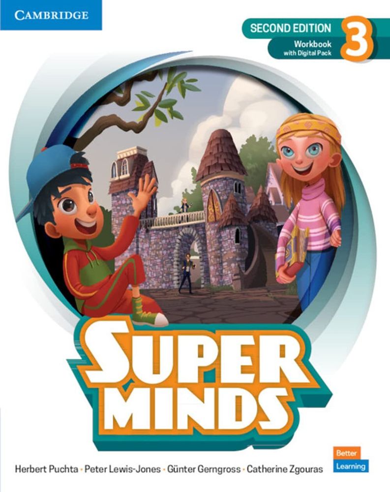 Super Minds 2nd Edition -Level 3 Workbook with Digital Pack British English