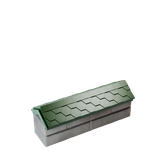 Парапет полимеркомпозитный Everest 130*510 (0,5 кирпич) зеленый