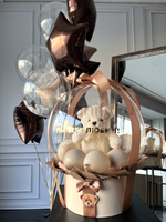 Набор шаров "Шоколадный фонтан" и бабл-бокс