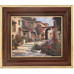 Картина "Внутренний дворик"