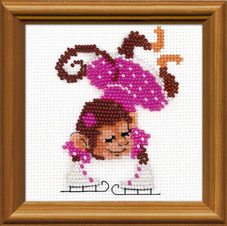 "Фигуристка"-1526 вышивка