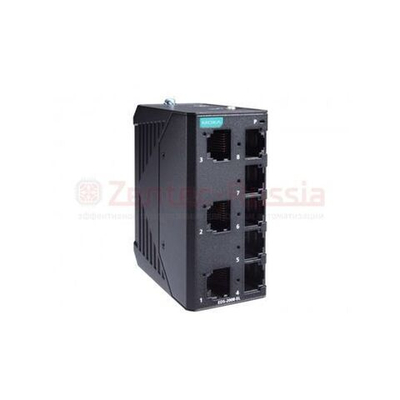 MOXA EDS-2008-EL неуправляемый промышленный коммутатор, 8 портов