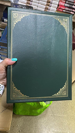 Сабанеев Л.П. "Русская охота" Книга в обложке из натуральной кожи