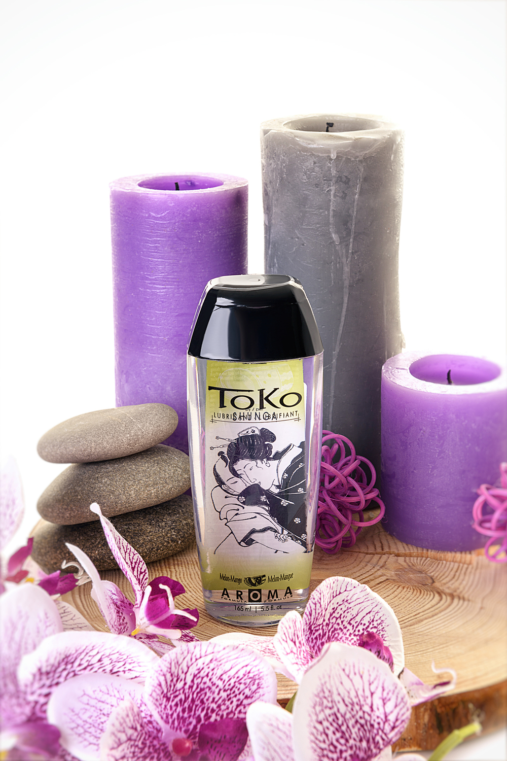 Shunga Toko Aroma на водной основе, дыня и манго, 165 мл