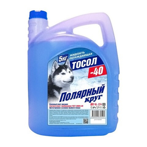 Жидкость охлаждающая "Тосол Полярный круг" А-40М 5 кг