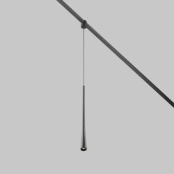 Трековый однофазный светодиодный светильник Maytoni Elasity Waist TR167-1-7W3K-M-B