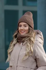 Шапка ko-ko-ko Утеплённая Какао