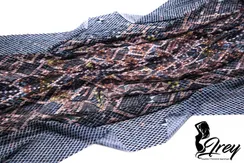 Мягкая сетка эластичная тату, СИЯЙ IREY, мультиколор