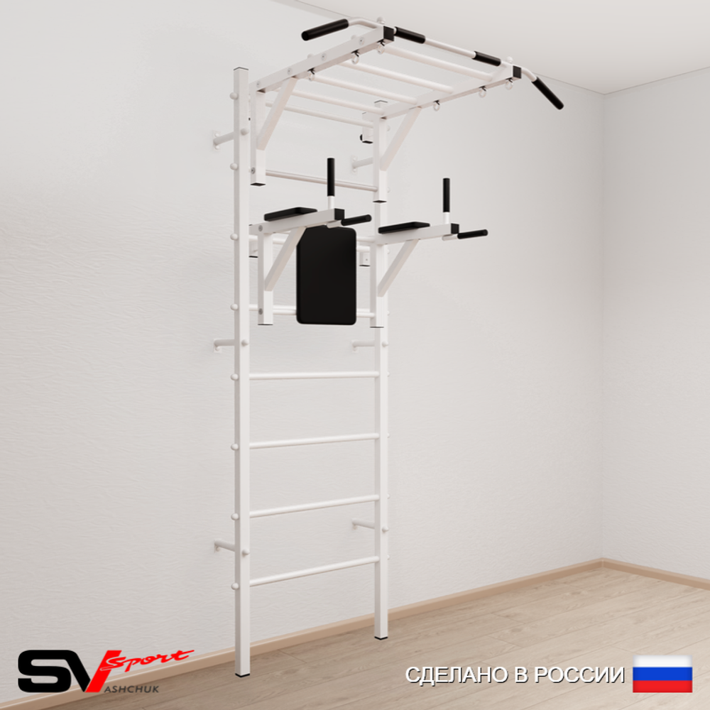 Шведская стенка Sv Sport усиленная 622 (Турник рукоход/Брусья)