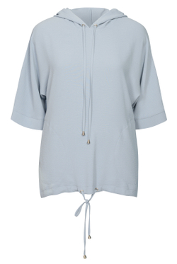 Блузка 2827АЕ, голубой #96Г092827АЕ