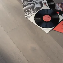 Инженерный паркет Coswick Дуб Серый Вельвет (Grey Velvet) Шелковое масло ультраматовое