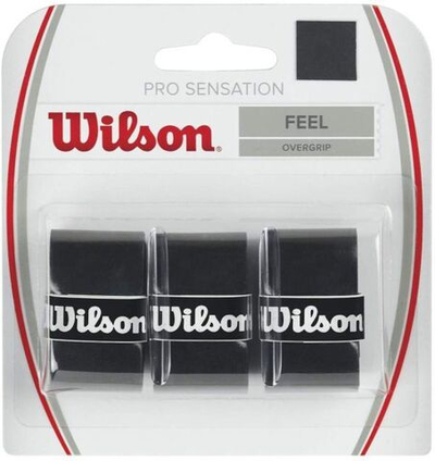 Теннисные намотки Wilson Pro Sensation 3P - black