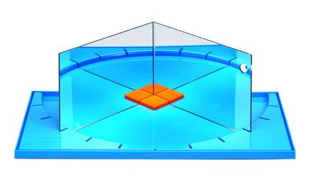 Зеркало геометрическое. Набор "Математика"