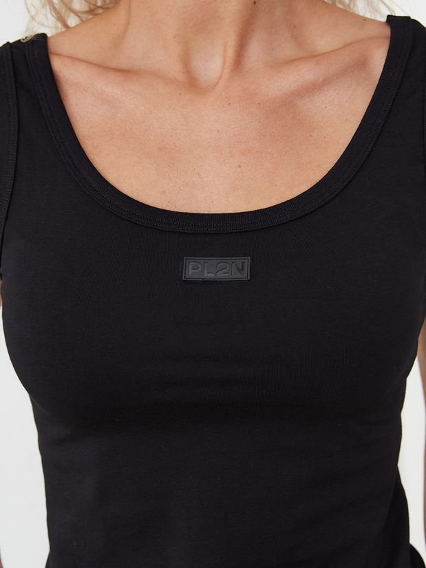 Майка базовая, черный