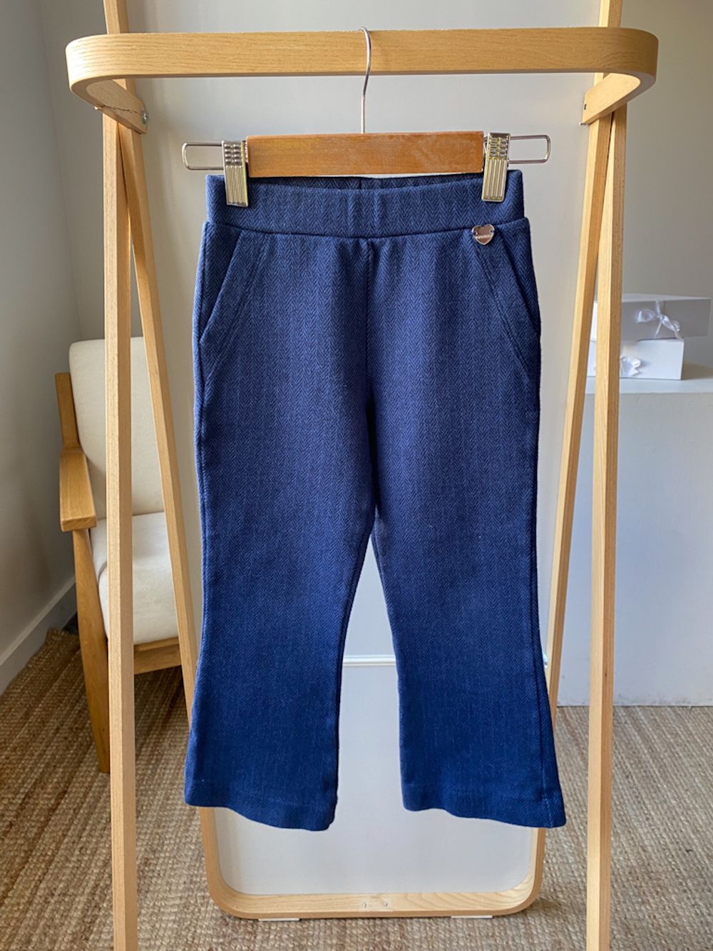 Хлопковые брюки Monnalisa, 116