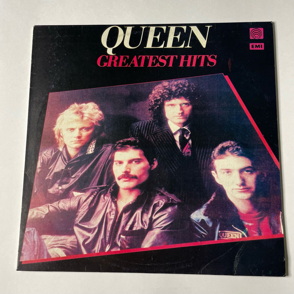 Винтажная виниловая пластинка LP Queen Greatest Hits (СССР 1991) Рижский Завод