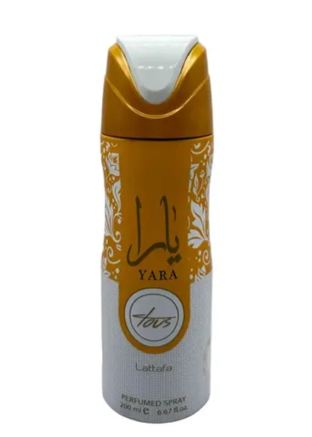 Lattafa Yara Tous — парфюмированный спрей дезодорант стойкий аромат ОАЭ