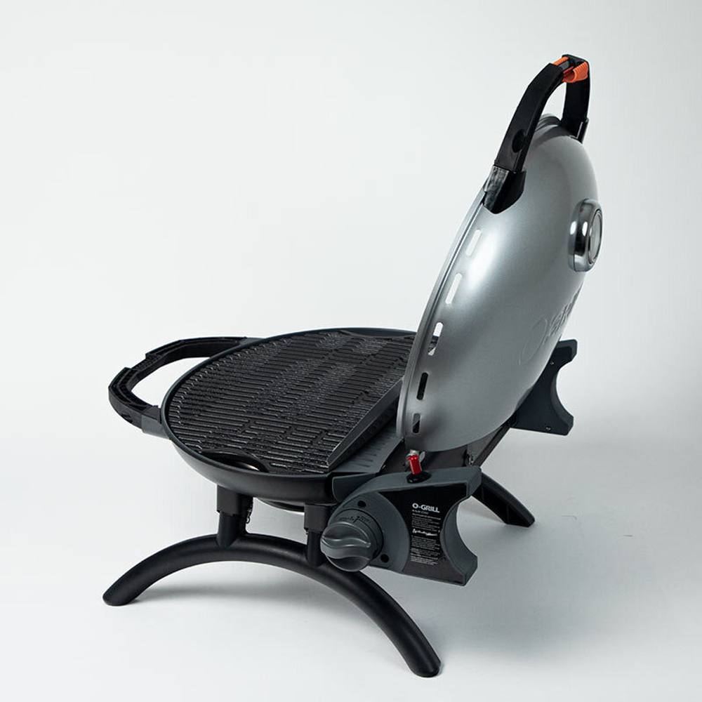 Гриль газовый O-GRILL 500MT bicolor черный-серебро, с термометром (в комплекте адаптер тип А)