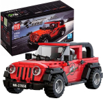 Конструктор Mould King Models 27058. Внедорожник Wrangler, 465 деталей