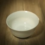 Пиала белая, фарфор