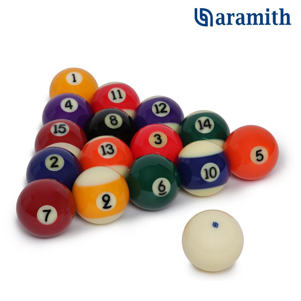 Шары Aramith Premium ø57,2мм в кейсе