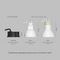 Светодиодный модуль Denkirs Slim Led DK4000-7W-BK