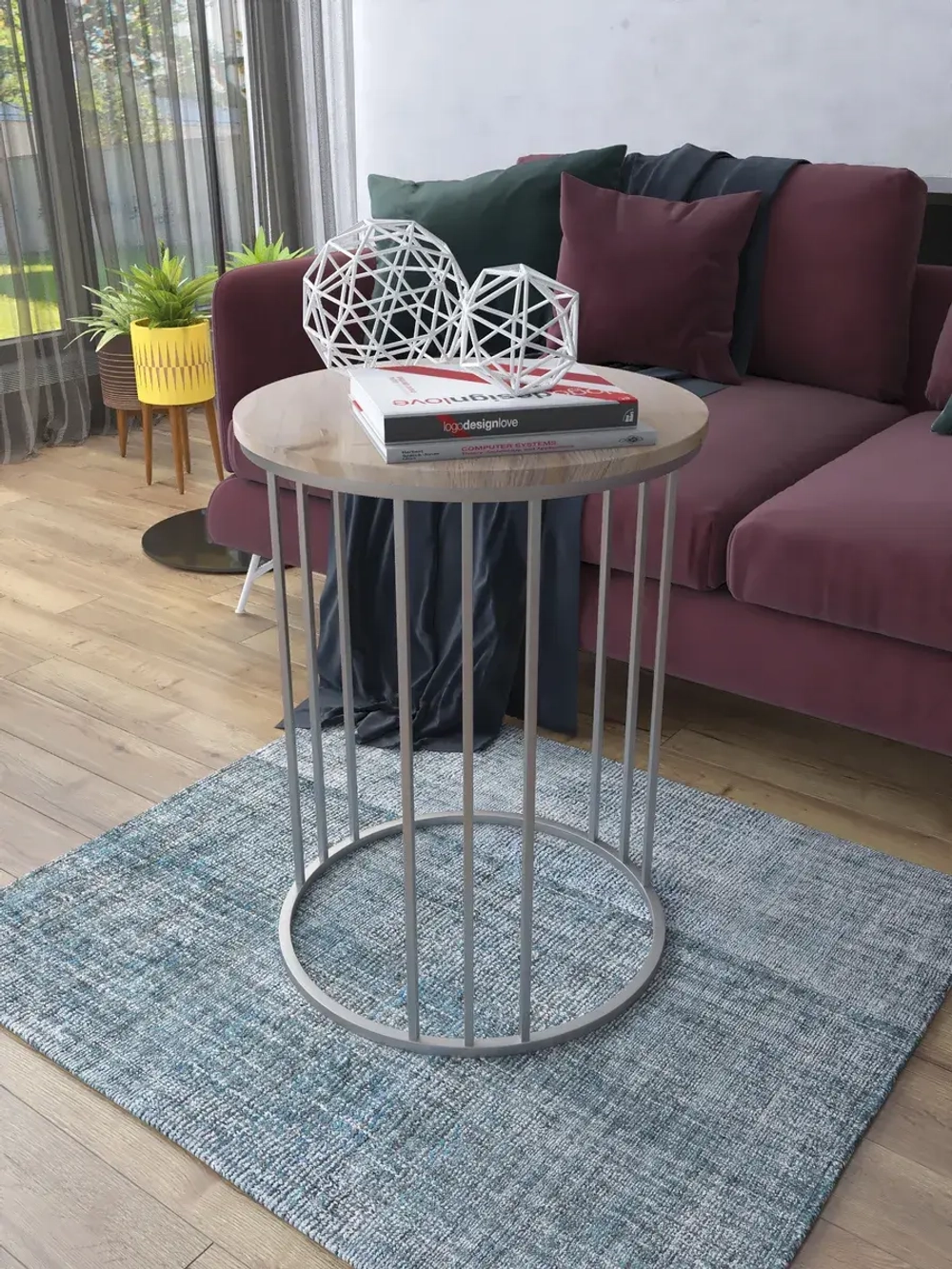 Журнальный стол Трио - СД - МДФ в ПВХ