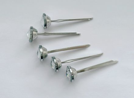 Стразы 22 мм на двойной ножке