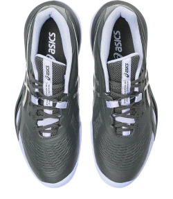 Мужские кроссовки теннисные Asics Gel-Resolution X Night Energy - graphite grey/pure silver