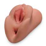 Мастурбатор вагина и анус PipeDream PDX Plus Perfect Pussy Double Stroker Tan RD60722