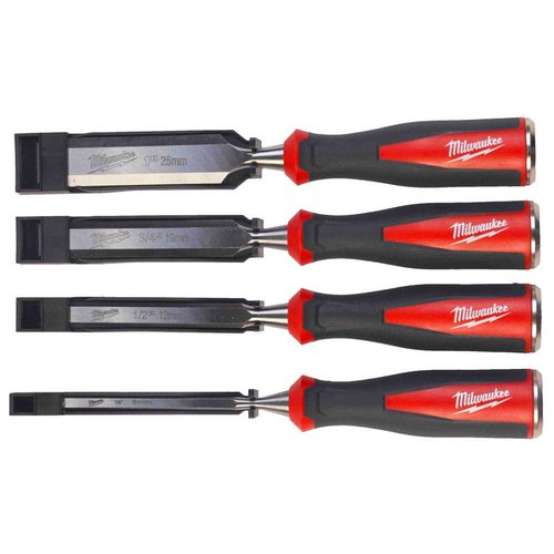 Набор плоских стамесок Milwaukee 4шт