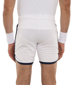 Мужские теннисные шорты Hydrogen Sport Stripes Tech Shorts - бело/синий темно-синий