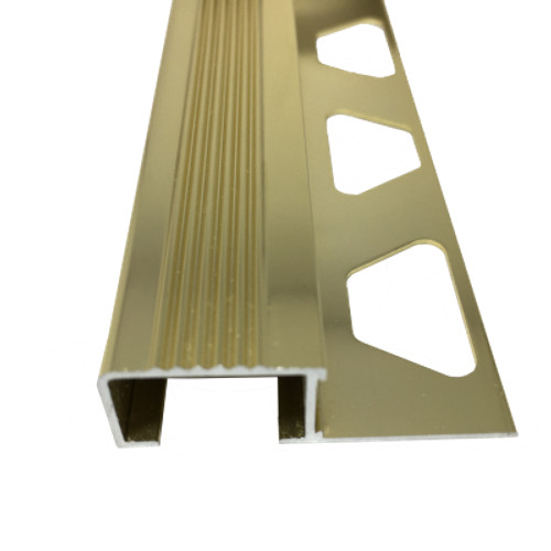 АППЛ 12мм "DO-1" 2,7м Золото глянец ПЛ-об. 20мм на порог анод. алюм.