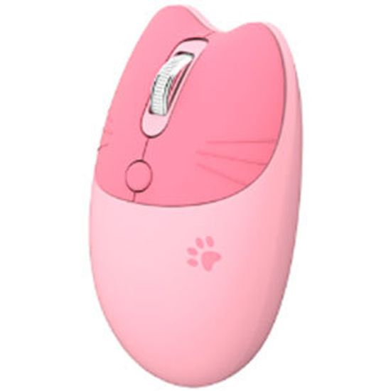 Беспроводная мышь Mofii M3AG 2.4G котик pink