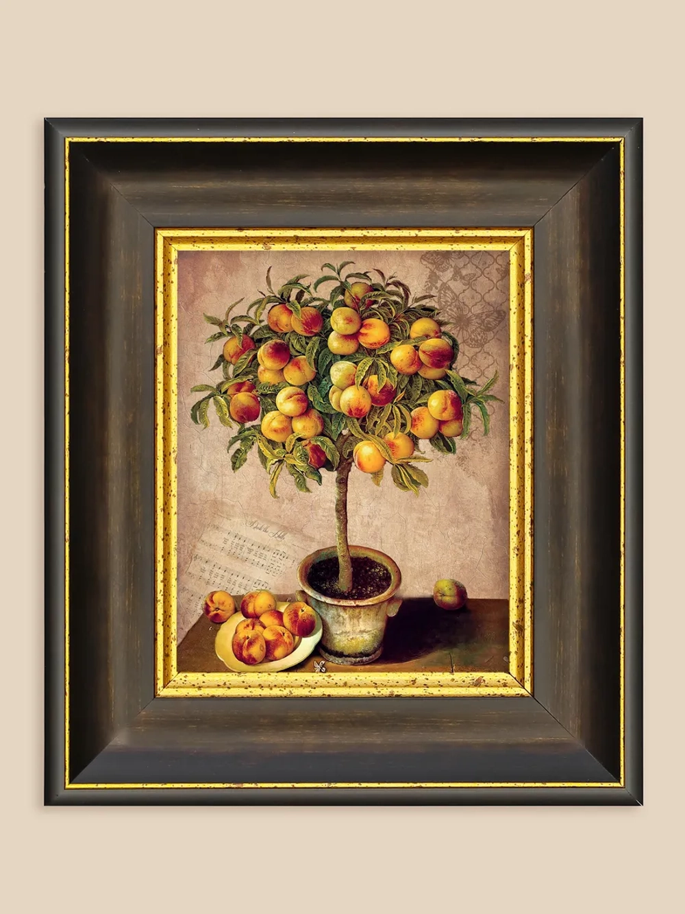 Картина настенная интерьерная в багетной раме 20*23 см