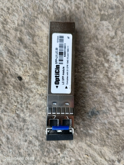 Трансивер SFP, 1,25Gb/s, SM 1310нм, 2х волоконный, LC duplex, дальность 20км