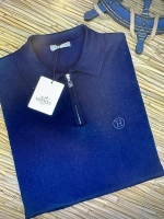 Лонгслив поло большие размеры с воротником