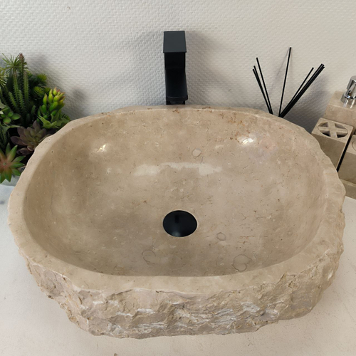 Раковина из мрамора Erozy Cream EM-65329 53*46*17 0877