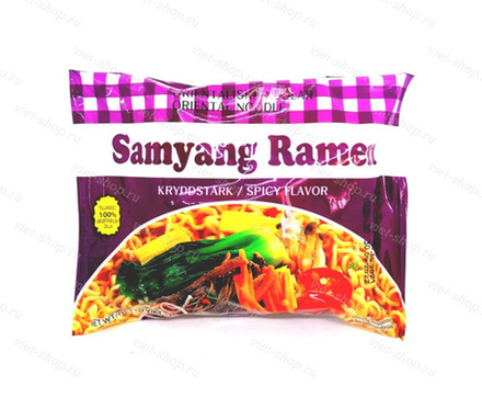 Лапша Samyang Spicy Flavor острая, 85 гр.