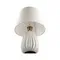 8121/1T COMFI LN25 375 белый, керамика/текстиль Настольная лампа E27 1*60W 220V SONA