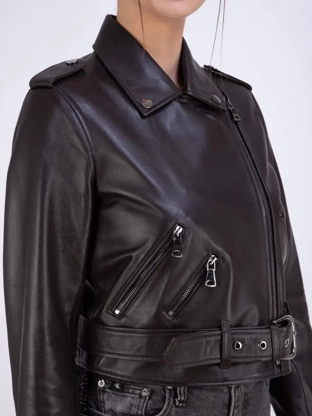 Косуха женская натуральная куртка кожаная Турция