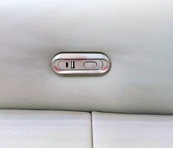 Диван c электро-реклайнером 4371, 220 см, светло-серая натуральная кожа