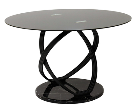 Стол обеденный Ist Casa Ореон, 122х122х76 см, черный