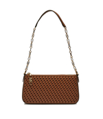 Кожаная сумка через плечо Michael Kors - коричневый(32T4G8EW6L)